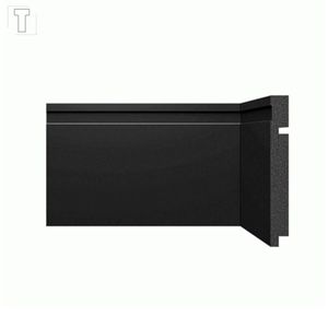 RODAPE 70 SANTA LUZIA 100X16 3505 BLACK (PRETO)