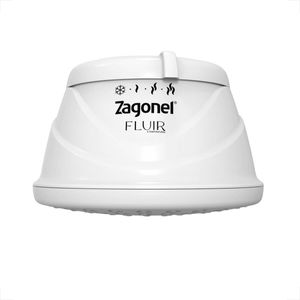 DUCHA ZAGONEL FLUIR 4 TEMPERATURAS BRANCO 220V 6800W