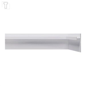 RODAPE SANTA LUZIA NEO ALUMINIO 6,2CMX3MT BRANCO CÓD. 21483