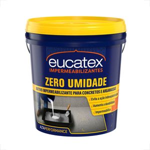 IMPERMEABILIZANTE EUCATEX ZERO UMIDADE BALDE 3600ML