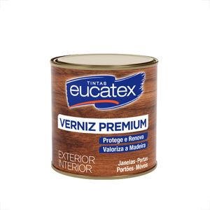 VERNIZ MARITIMO PREMIUM EUCATEX BRILHANTE INCOLOR 225ML BASE SOLVENTE