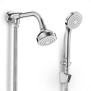 DUCHA INCEPA THEMA 80MM COM DESVIADOR P/DUCHA MANUAL CROMADO