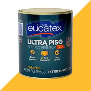 TINTA EUCATEX ULTRA PISO 900ML AMARELO DEMARCACAO ACRILICO PREMIUM