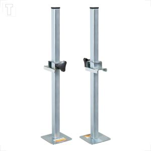 SUPORTE NIVELADOR REGULAVEL PARA REGUA 50CM COM 2PECAS CORTAG  61589