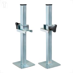 SUPORTE NIVELADOR REGULAVEL PARA REGUA 30CM JG COM 2 PECAS CORTAG  61588