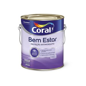 VERNIZ CORAL BEM ESTAR INCOLOR FOSCO 3600ML ANTIMOSQUITO