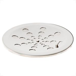 GRELHA TOP INOX 15X15 S/CAIXILHO REDONDA C/FECHO