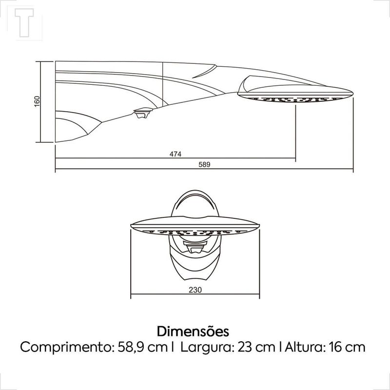 CHUVEIRO LORENZETTI RELAX BRANCO 127V 5500W