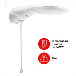 CHUVEIRO LORENZETTI ADVANCED TURBO MULTITEMPERATURA 220V 6400W