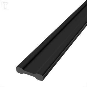 JUNTA DILATACAO 17X3MM BARRA C/2M PRETA