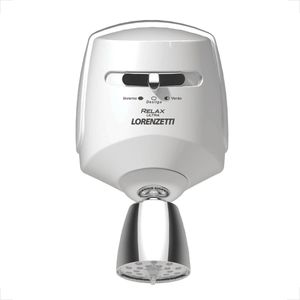 CHUVEIRO LORENZETTI RELAX BRANCO/CROMADO 220V 5500W