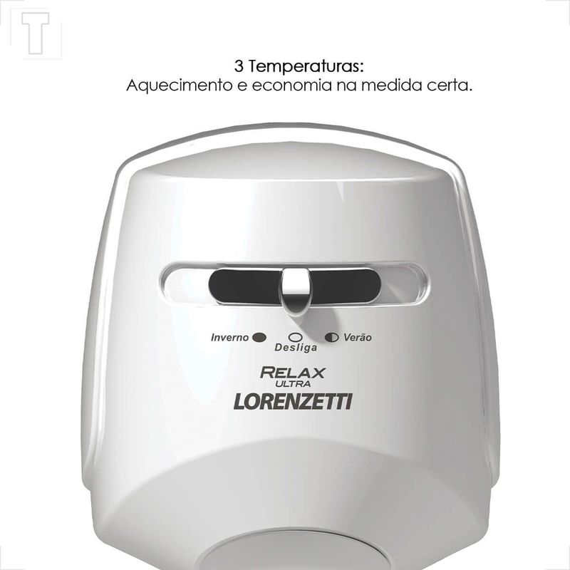 DUCHA RELAX ULTRA 127V 5500W LORENZETTI