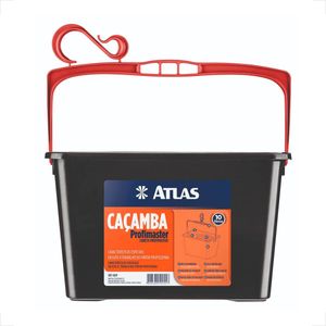 CACAMBA ATLAS PROFIMASTER P/PINTURA 610P PRETA 10L