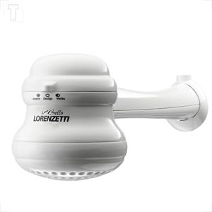 CHUVEIRO LORENZETTI LOREN BELLO BRANCO COM CANO 220V 5500W
