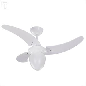 VENTILADOR TETO TRON BUZIOS MAX 220V 3 PAS CLM BRANCO