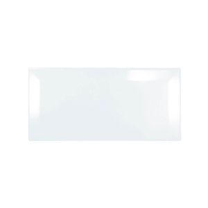 REVESTIMENTO STRUFALDI 10X20 WHITE BRANCO BRILHO BISOTE 5500 CX 1.38