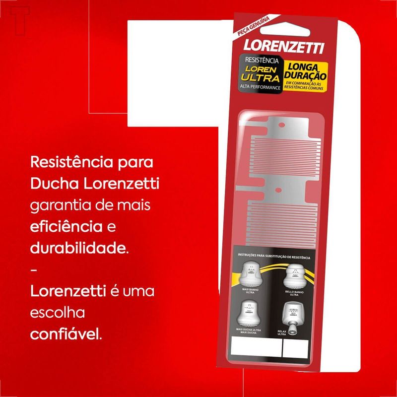 RESISTÊNCIA DUCHAS MAXI RELAX LOREN ULTRA LORENZETTI