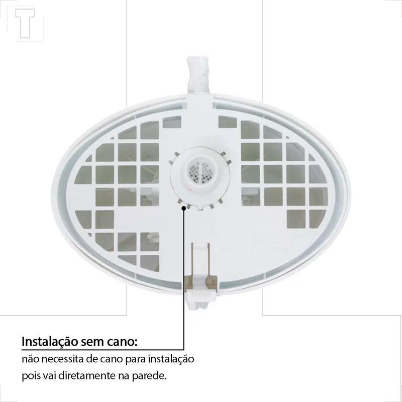 CHUVEIRO LORENZETTI RELAX BRANCO/CROMADO 127V 5500W