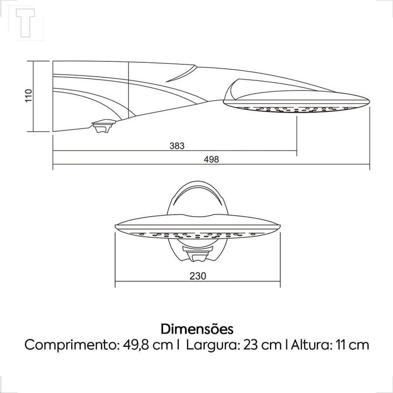 CHUVEIRO LORENZETTI ADVANCED MULTITEMPERATURA 220V 7500W