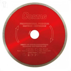 DISCO CORTAG ZAPP 200/1250 DIAMANTADO CONTINUO PROFISSIONAL PREMIUM BEST QUALITY VERMELHO