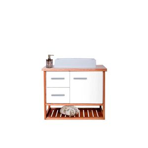 GABINETE PARA BANHEIRO FIMAP 070 PRETTY SEM/CUBA BRANCA 716.06