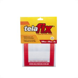 TELA FIX 100MMX30MMX3M DOBRADA ADESIVA BRICOLAGEM