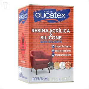 RESINA ACRILICA EUCATEX INCOLOR BASE SOLVENTE 18L