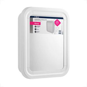 ARMARIO BANHEIRO PRIMAFER BRANCO 30X37X9CM PR5055-2