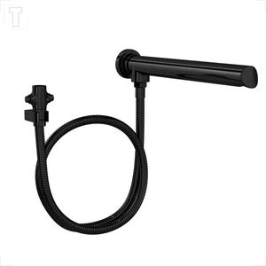 DESVIADOR DECA LUXO P/CHUVEIRO C/TUBO 1982.BL.LUX.330.NO 330MM BLACK NOIR