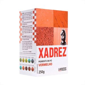 XADREZ VERMELHO 250 GRAMAS