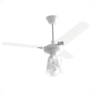 VENTILADOR TETO TRON LESTIA 127V 3 PAS CPM BRANCO