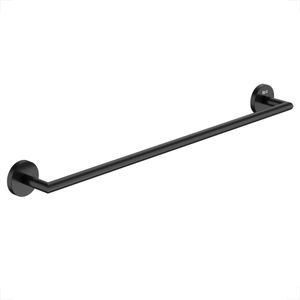 PORTA TOALHA ROCA BARRA 600MM HOTELS ROUND MATTE BLACK A817574C40