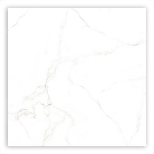PISO LUME 75X75 RETIFICADO POLIDO CARRARA BIANCO