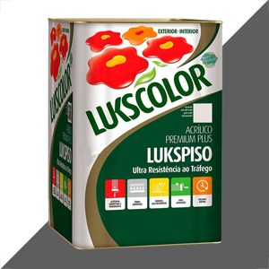 TINTA PISO LUKSPISO CINZA CHUMBO 18L