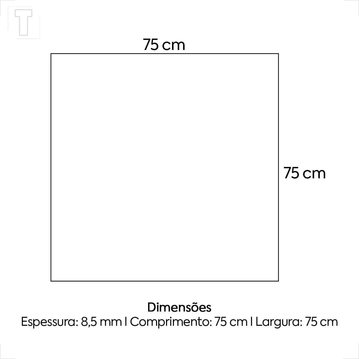 PISO LUME 75X75 RETIFICADO ACETINADO IMPERIAL