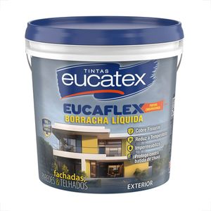 TINTA EUCATEX EUCAFLEX BORRACHA LIQUIDA 4KG BRANCO