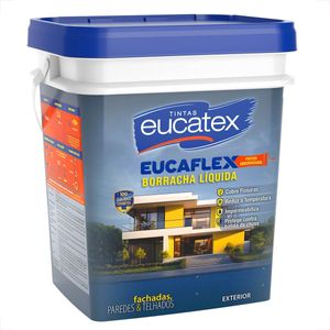 TINTA EUCATEX EUCAFLEX BORRACHA LIQUIDA 20KG BRANCO