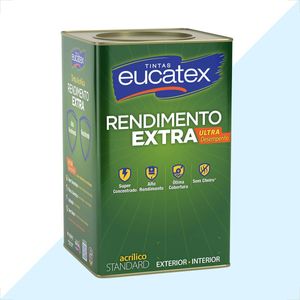 TINTA LATEX EUCATEX RENDIMENTO EXTRA AZUL PRAIA 18L