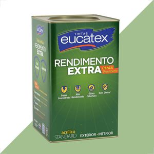 TINTA LATEX EUCATEX RENDIMENTO EXTRA VERDE KIWI 18L