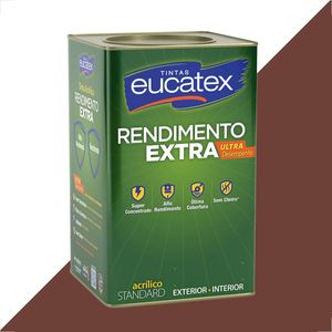 TINTA LATEX EUCATEX RENDIMENTO EXTRA CHOCOLATE 18L