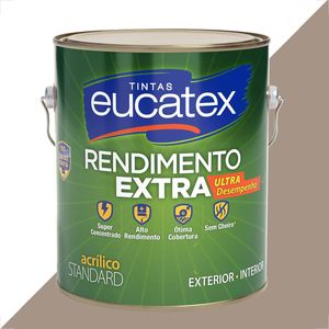 TINTA LATEX EUCATEX RENDIMENTO EXTRA ELEPHANT 3600ML