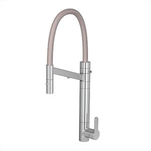 MISTURADOR MONOCOMANDO PARA COZINHA DECA TWIN COLORE COM FILTRO 2241.GL.RD.FD COM FILTRO