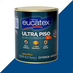 TINTA EUCATEX ULTRA PISO 900ML AZUL ACRILICO PREMIUM