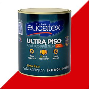 TINTA EUCATEX ULTRA PISO 900ML VERMELHO SEGURANCA ACRILICO PREMIUM