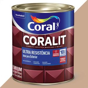 TINTA ESMALTE SINTETICO CORALIT 900ML CAMURCA ULTRA RESISTENTE