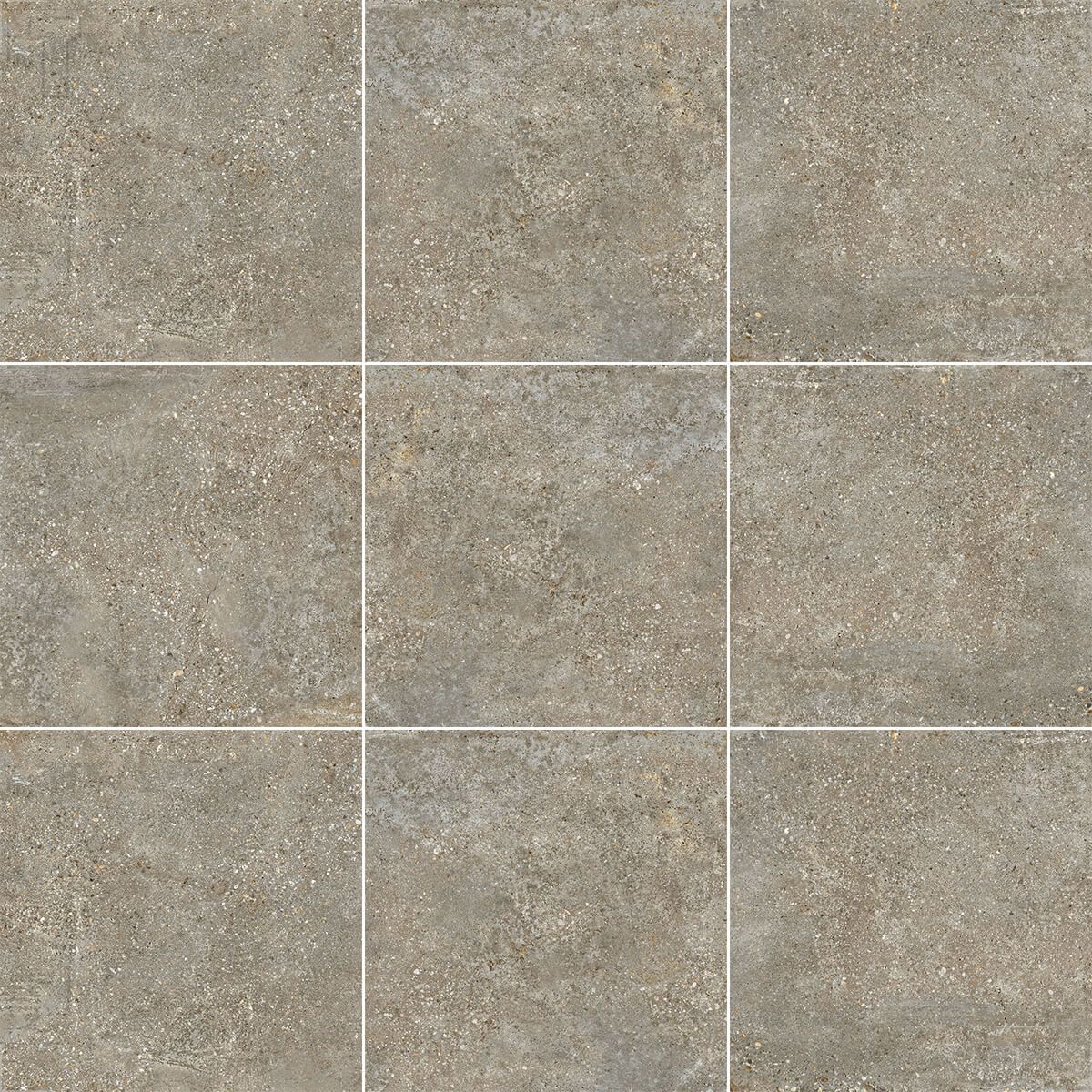 PORCELANATO DORA 76X76 RETIFICADO EXTERNO ROCK DARK 76010