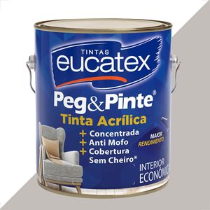 TINTA LATEX EUCATEX PEG PINTE ACRILICO CROMIUM 3600ML