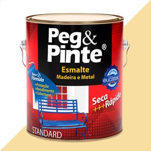 TINTA ESMALTE SINTETICO EUCATEX 3600ML MARFIM BRILHANTE PEG PINTE