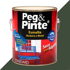 TINTA ESMALTE SINTETICO EUCATEX 3600ML CINZA ESCURO BRILHANTE PEG PINTE