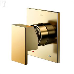 ACABAMENTO MONOCOMANDO DOCOL 3/4 PARA CHUVEIRO NEW EDGE/MINIMA OURO POLIDO 925943